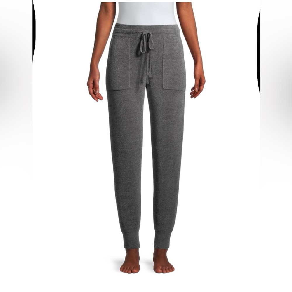 NEW NWT Barefoot dreams drawstring Ccul jogger pants Glacier gray size Small - Picture 5 of 5
